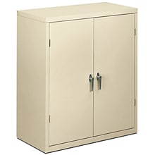 HON® Brigade® Steel Storage Cabinet, Assembled, 42Hx36Wx18D, Putty