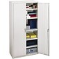 HON Brigade 5-Shelf Storage Cabinet, Light Gray, 72"H x 36"W x 18 1/8"D NEXT2017