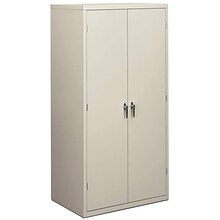 HON® Brigade 5-Shelf Storage Cabinet, Light Gray, 72H x 36W x 24 1/8D