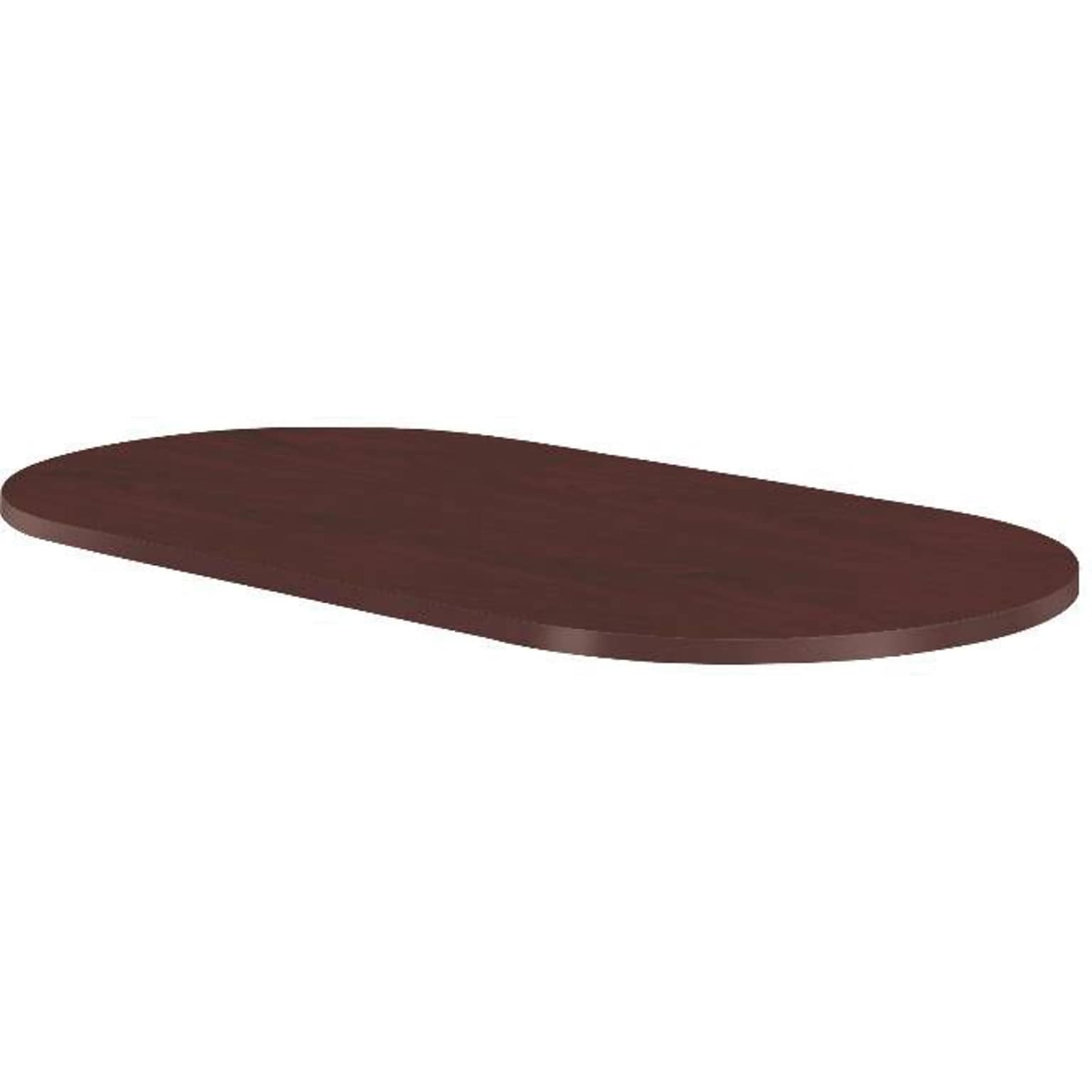 HON® Preside Laminate Rectangle Conference Tabletop 72W, Mahogany, 1 1/8H x 72W x 36D