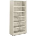 HON® Brigade® 600 Series 6 Shelf Lateral File Cabinet, Open, Legal, Light Grey, 36W (HON626CNQ)