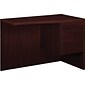 HON® 10500 Series Curved Right Return, Mahogany, 29 1/2"H x 42"W x 24"D