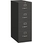 HON 310 Series Vertical File Cabinet, Legal, 4-Drawer, Charcoal, 26 1/2"D (314CPS)