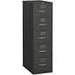 HON® 310 Series Vertical File Cabinet, Legal, 5-Drawer, Charcoal, 26 1/2"D