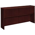 Basyx™ Hardwood Veneer Furniture Collection in Mahogany; Hutch,  72Wx14-5/8D