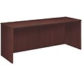 Basyx™ Hardwood Veneer Furniture Collection in Mahogany; Credenza Shell, 72Wx24D