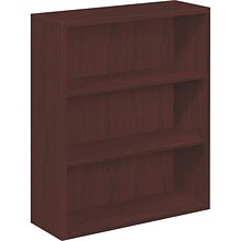 HON 10500 Series Bookcase, 3 Shelves, 36W, Mahogany Finish NEXT2018 NEXTExpress