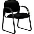 HON® Sensible Seating® Tectonic 100% Polyester Guest Arm Chair; Black
