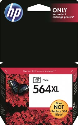 HP 564XL Photo Ink High Yield Ink Cartridge   (CB322WN#140)