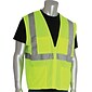 Protective Industrial Products High Visibility Sleeveless Safety Vests, ANSI Class 2, Yellow Mesh, XL (302-MVGZ4PLY-XL)