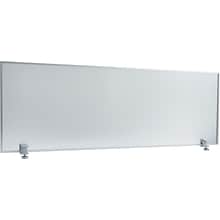Alera® Polycarbonate Privacy Panel, 47w x 18h, Silver