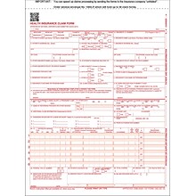 ComplyRight™ CMS-1500 Health Insurance Claim Form (02/12); 100 Sheets