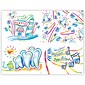 Dental Assorted Postcards; for Laser Printer; Techno Art Deluxe, 100/Pk