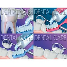 Dental Assorted Postcards; for Laser Printer; Dental Care, 100/Pk