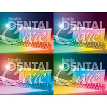 Dental Assorted Postcards; for Laser Printer; Gental Dental Care, 100/Pk