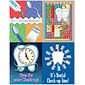 Dental Assorted Postcards; for Laser Printer; Check-Up Time, 100/Pk