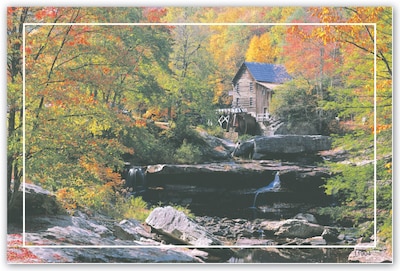 Scenic Postcards; for Laser Printer; Autumn Color, 100/Pk