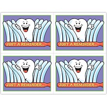 Smile Team™ Postcards; for Laser Printer; Toothbrush Peek-a-boo, 100/Pk