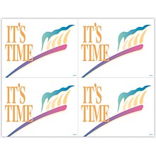Graphic Image Postcards; for Laser Printer; Its Time...., 100/Pk