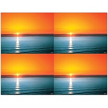 Scenic Postcards; for Laser Printer; Ocean Sunset, 100/Pk