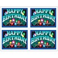 Graphic Image Postcards; for Laser Printer; Happy Birthday, Balloons, 100/Pk