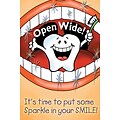 Smile Team™ Postcards; for Laser Printer; Open Wide, 100/Pk