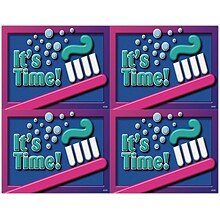 Graphic Image Postcards; for Laser Printer; Bubbles with Toothbrush, 100/Pk