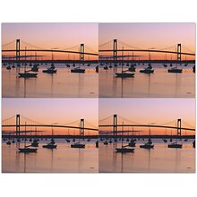 Generic Postcards; for Laser Printer; Bridge & Boats, 100/Pk