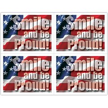 Recycled Postcards; for Laser Printer; Smile and be Proud, 100/Pk