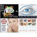 Eye Care Assorted Postcards; for Laser Printer; Aging Pop, 100/Pk