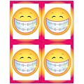 Orthodontia Postcards; for Laser Printer; Smiley Face with Braces, 100/Pk