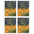 Scenic Postcards; for Laser Printer; Photo, Yellow Meadow, 100/Pk