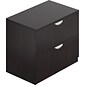 Offices to Go Superior 2-Drawer Lateral File Cabinet, Letter/Legal, 29.5"H x 36"W x 22"D, Espresso (TDSL3622LF-AEL)
