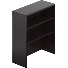 Offices To Go 36 Wide Table Top Bookcase, American Espresso, 2-Shelf, 36H