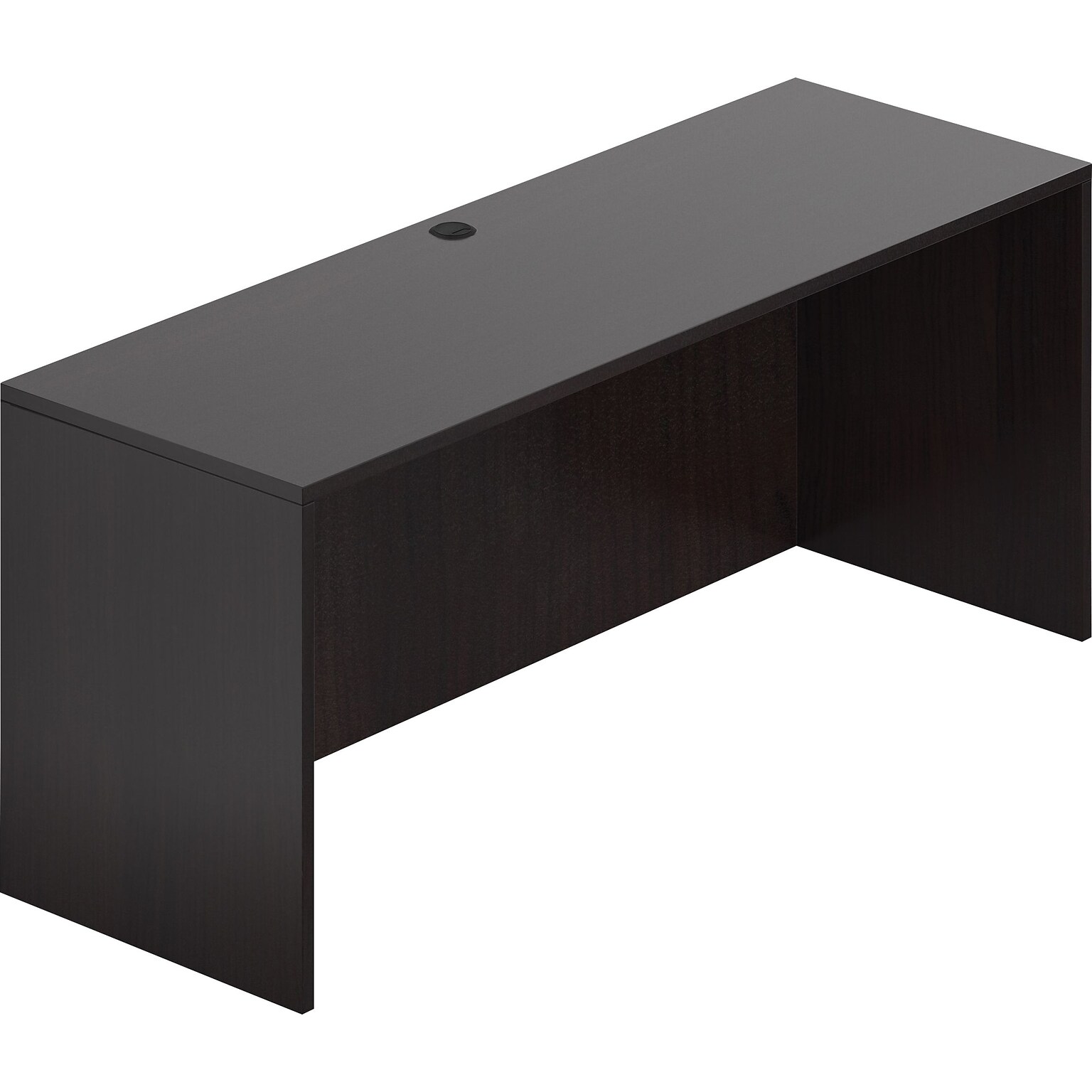 Offices To Go 71 Wide Credenza Shell, American Espresso, 29 1/2H x 71W x 24D