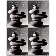 Inspirational Postcards; for Laser Printer; Balanced Rocks, 100/Pk