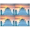 Scenic Postcards; for Laser Printer; Scenic Sunset Dock, 100/Pk