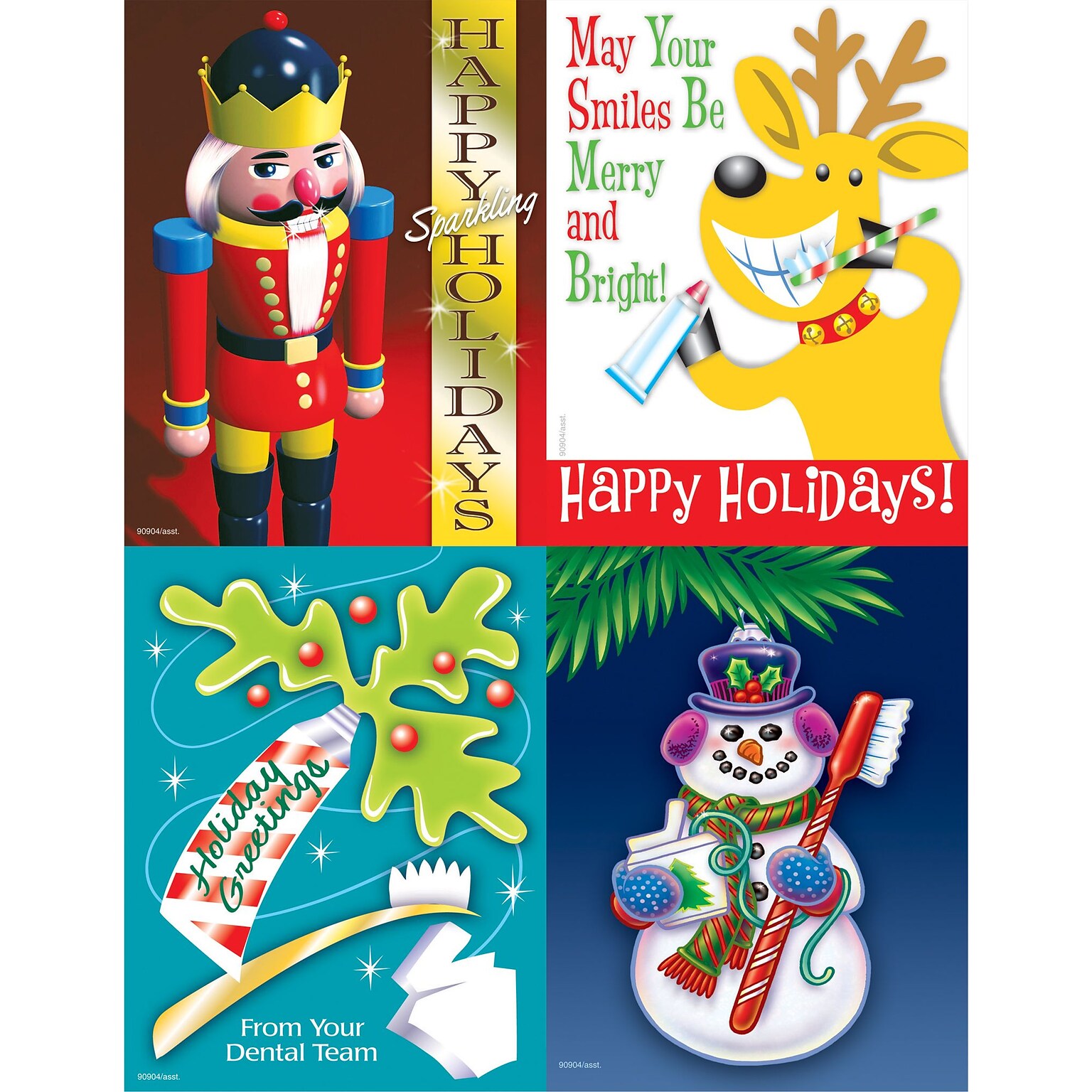 Dental Assorted Postcards; for Laser Printer; Toy Soldier, 100/Pk