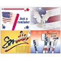 Dental Assorted Postcards; for Laser Printer; Patriotic Dental, 100/Pk