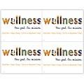 Chiropractic Postcards; for Laser Printer; Wellness, 100/Pk