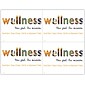 Chiropractic Postcards; for Laser Printer; Wellness, 100/Pk