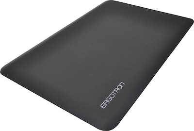 Ergotron® WorkFit Polyurethane Foam Floor Mat; 36 x 24, Black
