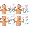 Medical Arts Press® Dental Postcards; for Laser Printer; Hey You! Smile Baby, 100/Pk