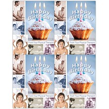 Graphic Image Postcards; for Laser Printer; Physical Therapy, Birthday Cards, 100/Pk