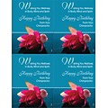 Graphic Image Laser Postcards; Wishing You Wellness in Body,Mind and Spirit., 100/Pk