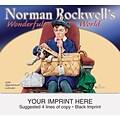 Full Size Wall Calendar; Norman Rockwells Wonderful World