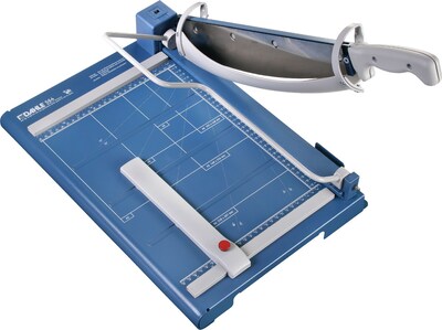 Dahle Premium Guillotine Paper Trimmer with Laser Guide , 14.2", Blue (564)