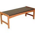 Wooden Mallets® Dakota Wave Series Table; Coffee Table