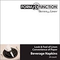 Touch of Color White Beverage Airlaid Napkins, 72 Count (DTC613272BNAP)