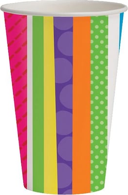 Creative Converting Bright and Bold Cups, 24 Count (DTC379412CUP)